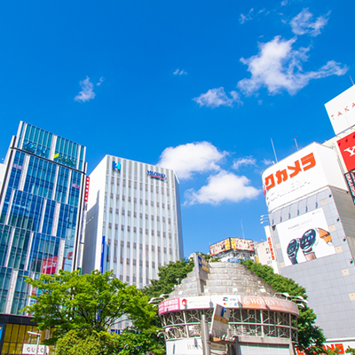 渋谷駅周辺の様子