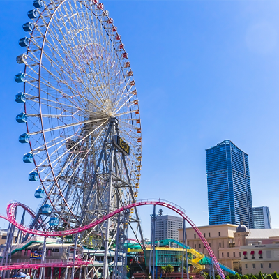 横浜みなとみらいの風景